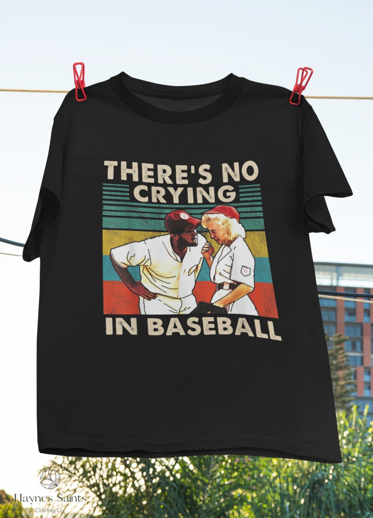 There'S Crying Baseball Vintage League Own Movie Baseball Comedy Film Gif