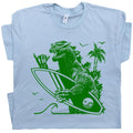 Surfing Vintage Surf Ladies Guys Surfboard Retro Surfing Surfer Tee