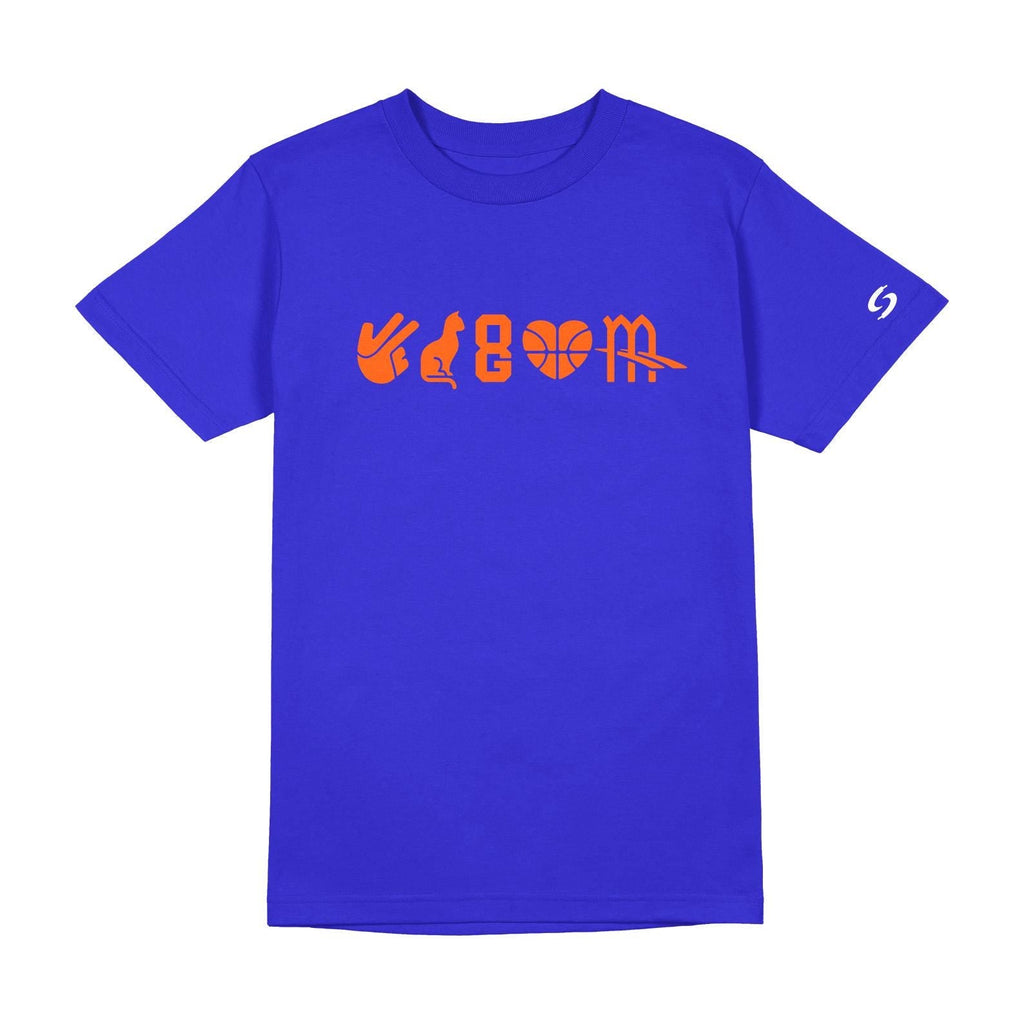 Knicks Icons Starting Tee Blue Black York Brunson Kat Og Hart Bridges Basket Ball Fan