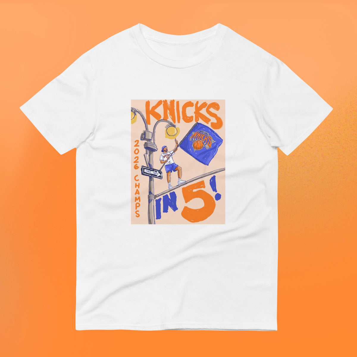 York Knicks Championship 2026 Champs Knicks Street Light Bing Bong Pigeon Shurt Nyc Sports