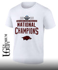 Arkansas Razorbacks 2026 NCAA Men’s Outdoor Track & Field National Champions Unisex