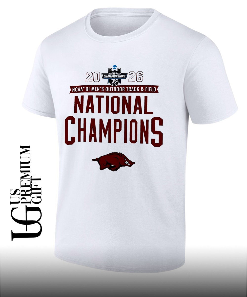 Arkansas Razorbacks 2026 NCAA Men’s Outdoor Track & Field National Champions Unisex