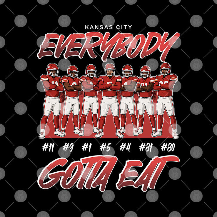 Rashee Rice Kansas City Everybody Gotta Eat T Shirt Unisex