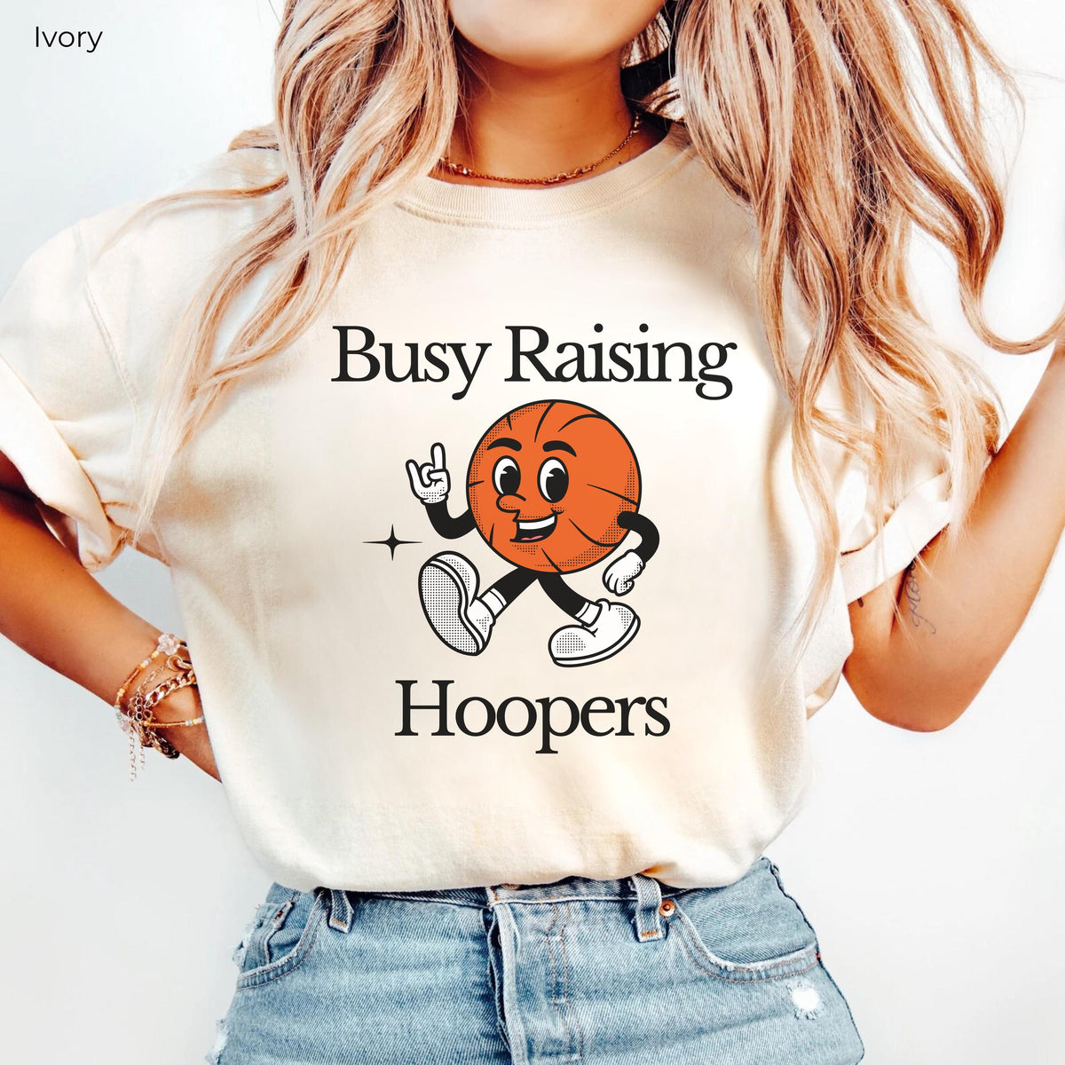 Retro Basketball Basketball Mom Basketball Dad Basketball Family Busy Raising Hoopers Sports Mom Vintage Basketball
