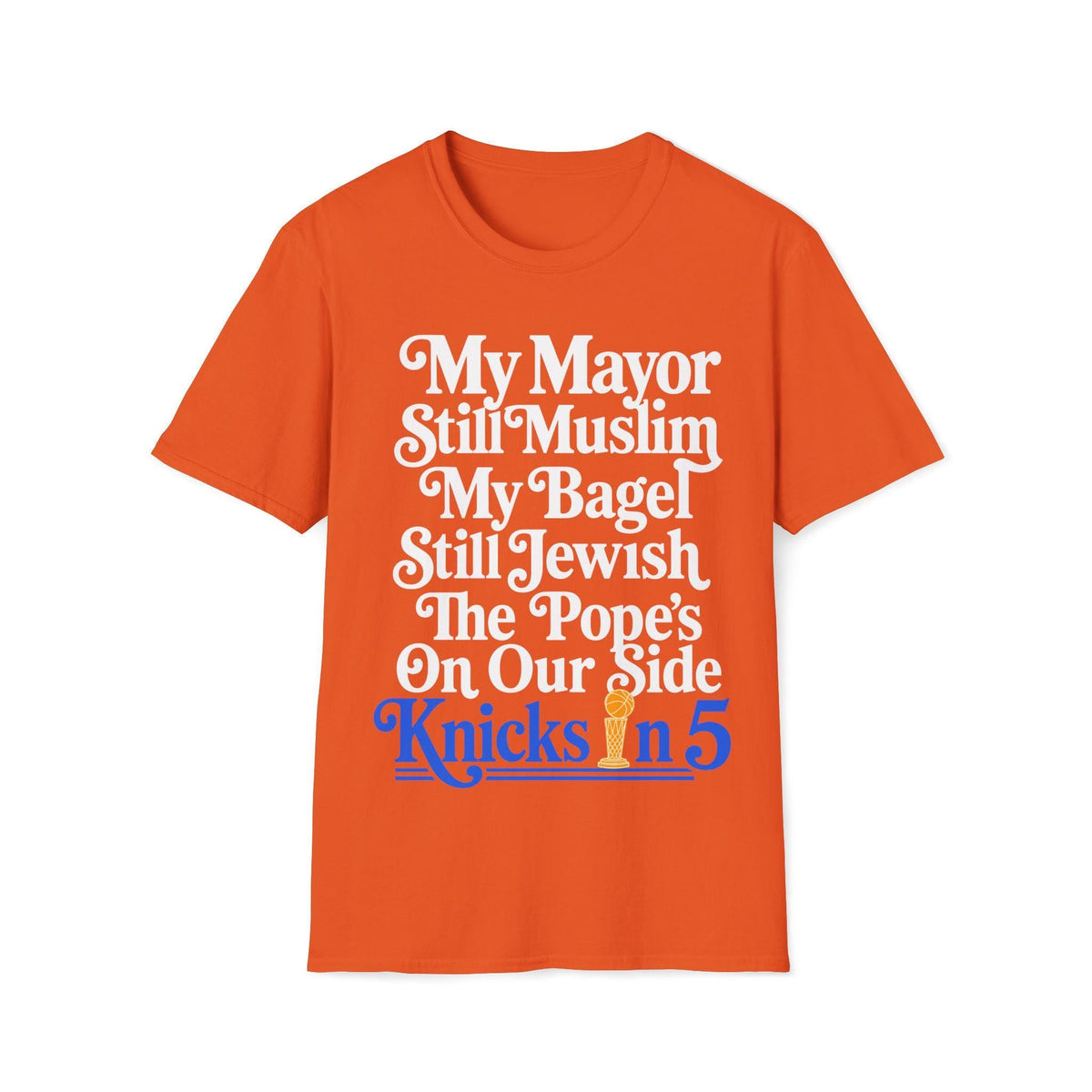 Mayor Still Muslim Bagel Still Jewish Pope'S Side Knicks