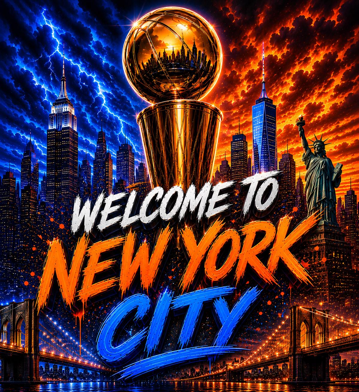 Vintage York Knicks Jalen Brunson Tee Knicks Playoff Madison Square Garden Tee Retro Nyc Basketball Fan Champions