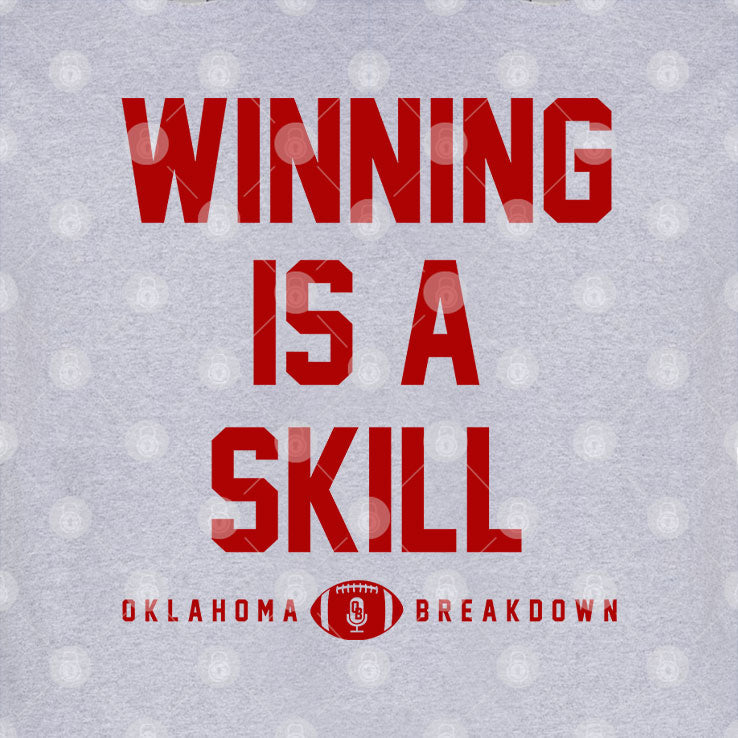 Winning Is A Skill Oklahoma Breakdown T Shirt Unisex