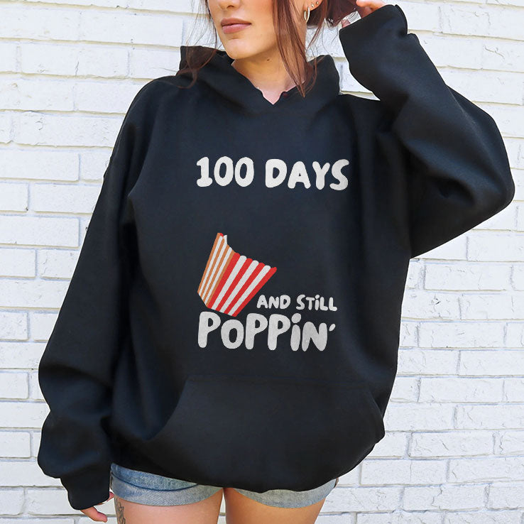 100 Days Of School And Still Poppin Shirt Unisex