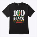 100 Years Of Black Excellence 1926 2026 Black History Month Shirt Unisex