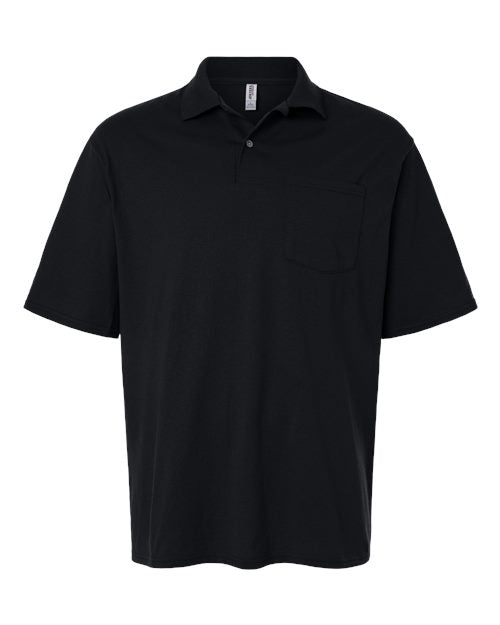 JERZEES Men's Dri-Power® Polo with Pocket