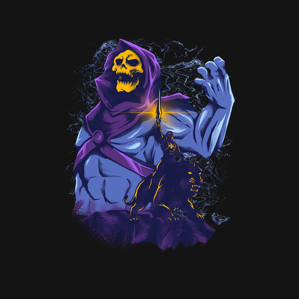 Evil Golden Skull Unisex