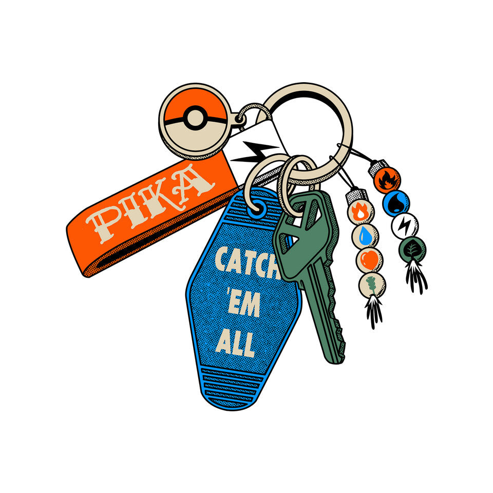 Poke Keychain