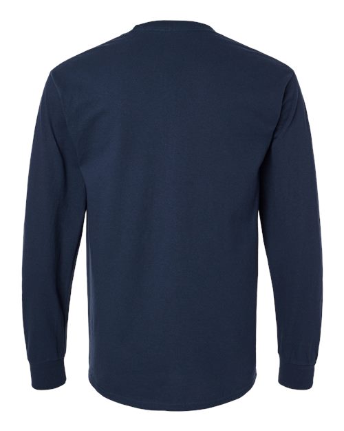 Gildan Unisex Ultra Cotton® Long Sleeve Pocket T-Shirt
