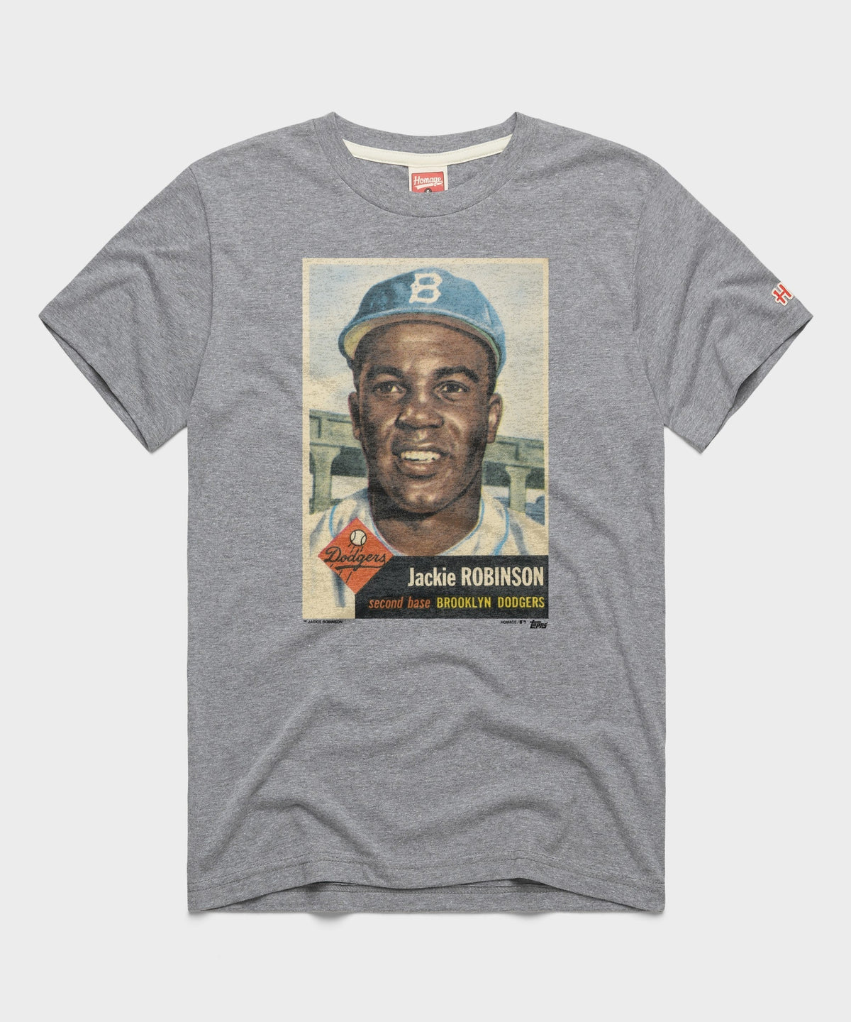 1953 Topps Baseball Jackie Robinson Dodgers Unisex