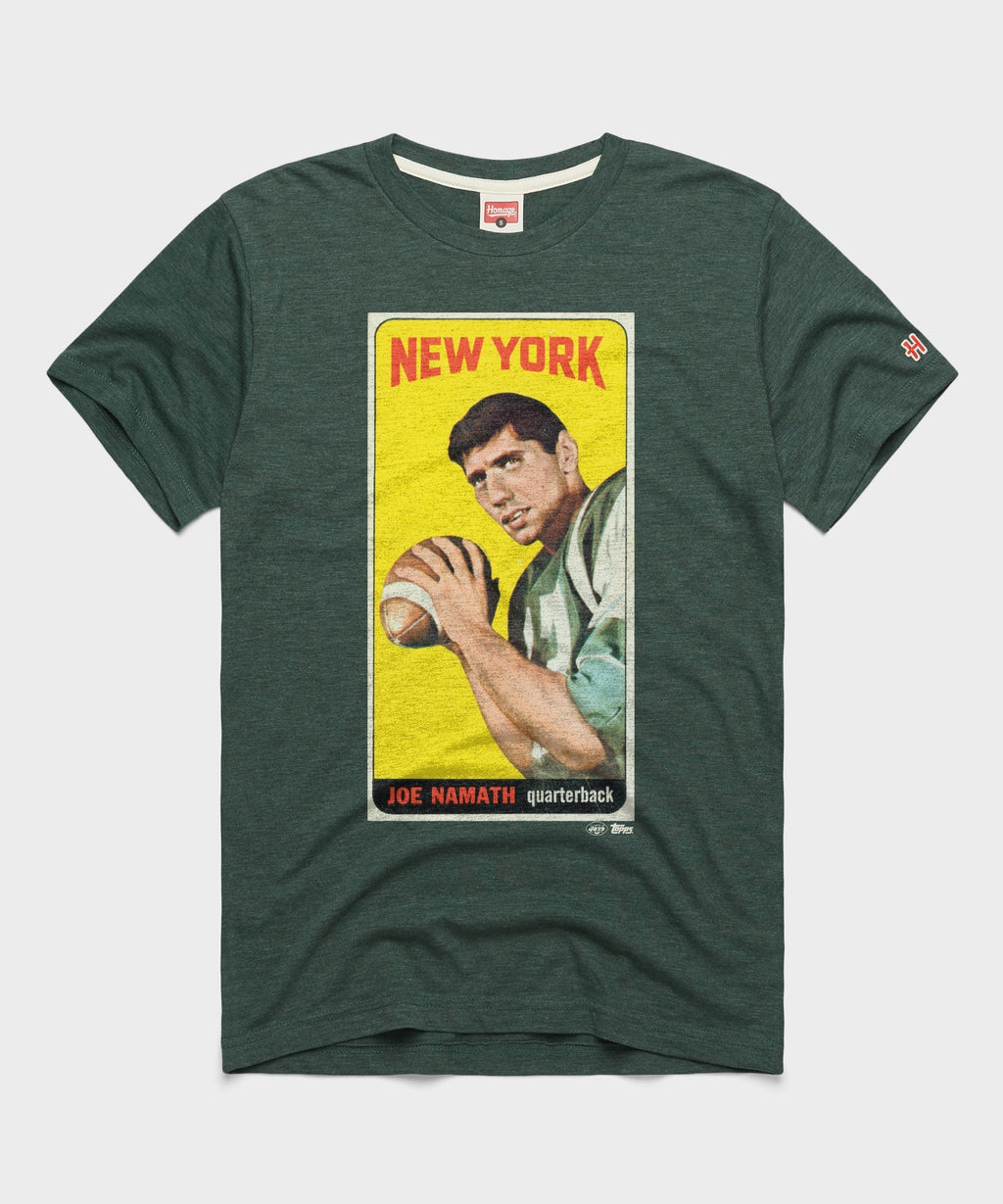 1965 Topps Football Joe Namath Jets Unisex