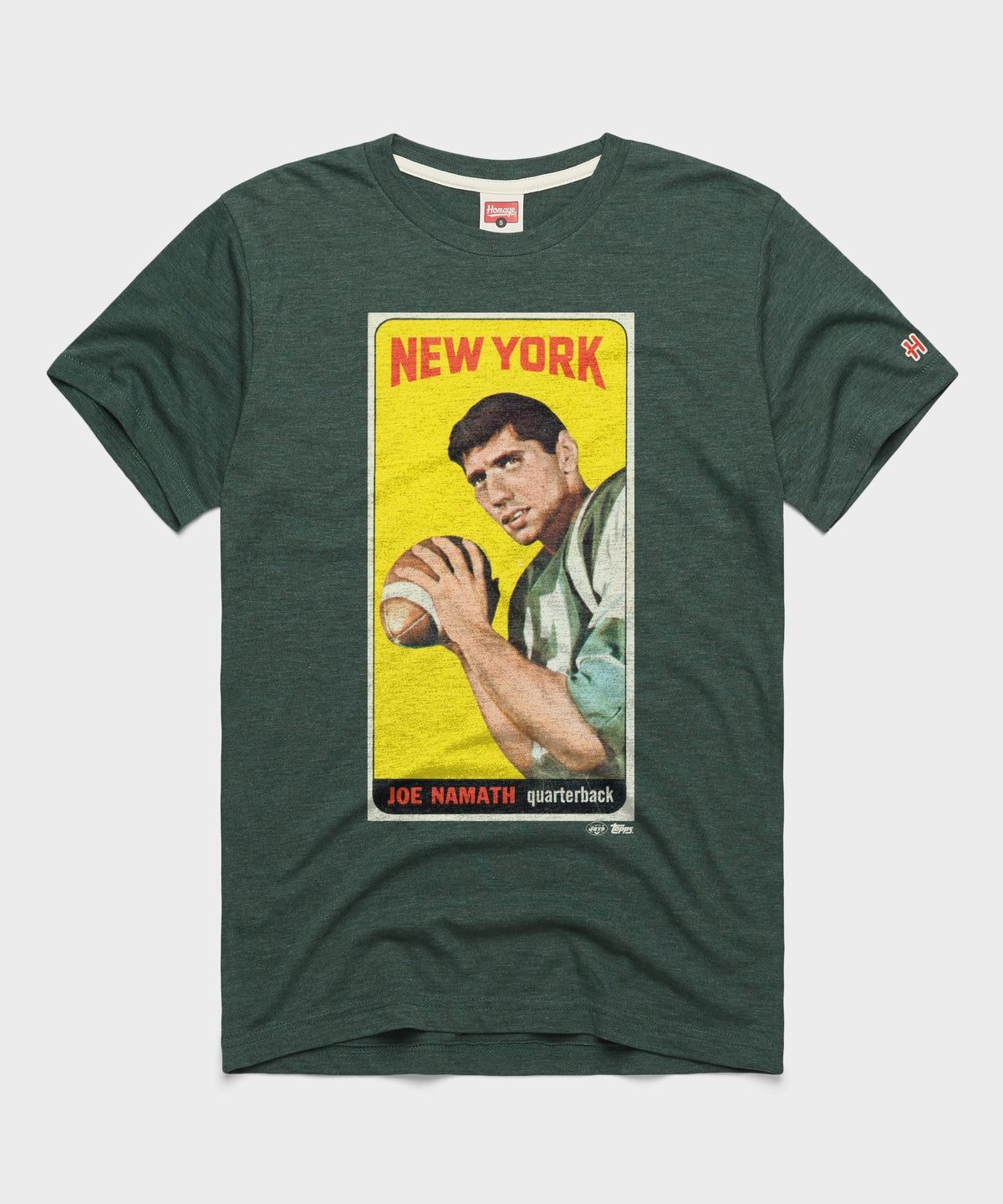 1965 Topps Football Joe Namath Jets Unisex