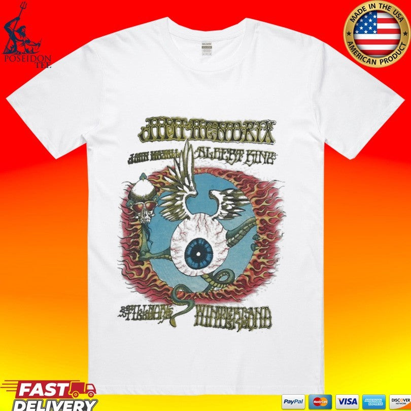 1970s Jimi Hendrix John Mayall Albert King Unisex