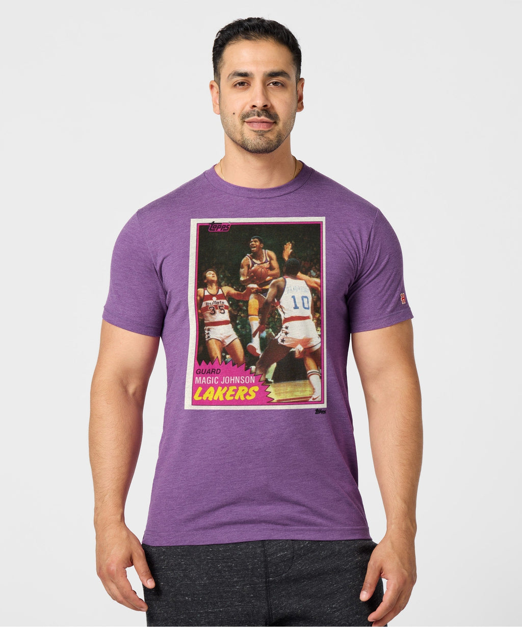 1981 Topps Basketball Magic Johnson Lakers Unisex