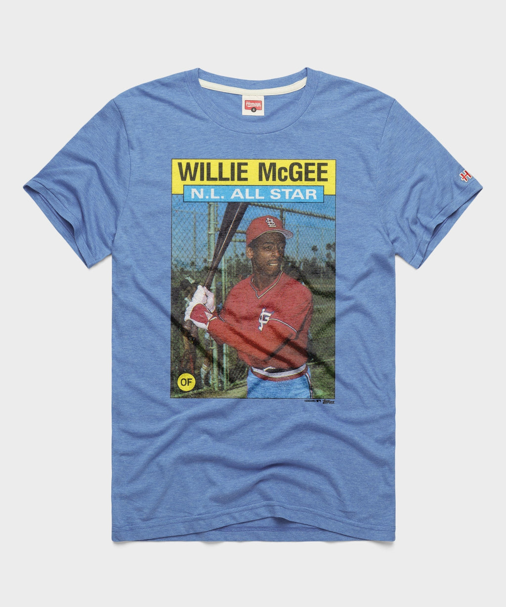 1986 Topps Baseball Willie McGee Cardinals Unisex