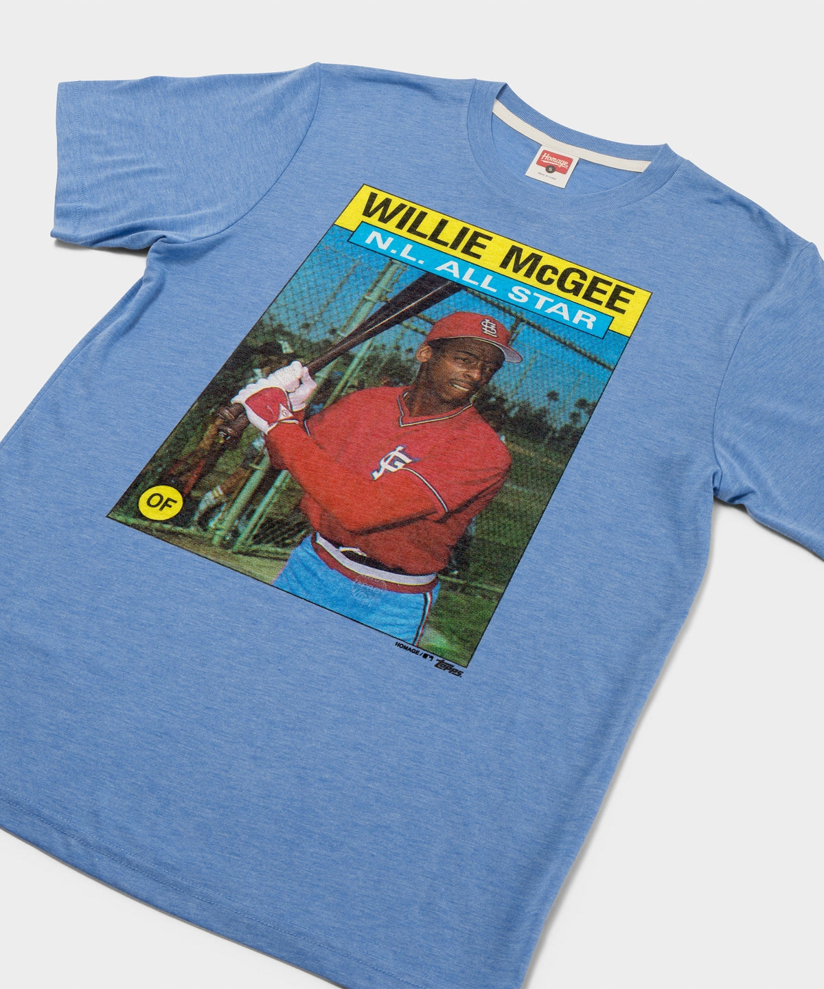1986 Topps Baseball Willie McGee Cardinals Unisex