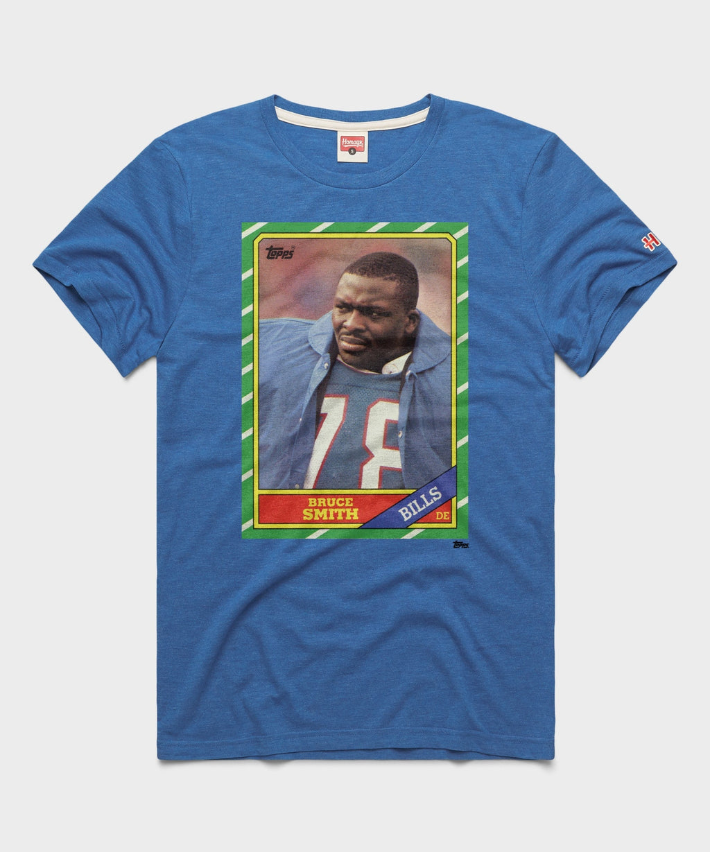 1986 Topps Football Bruce Smith Bills Unisex