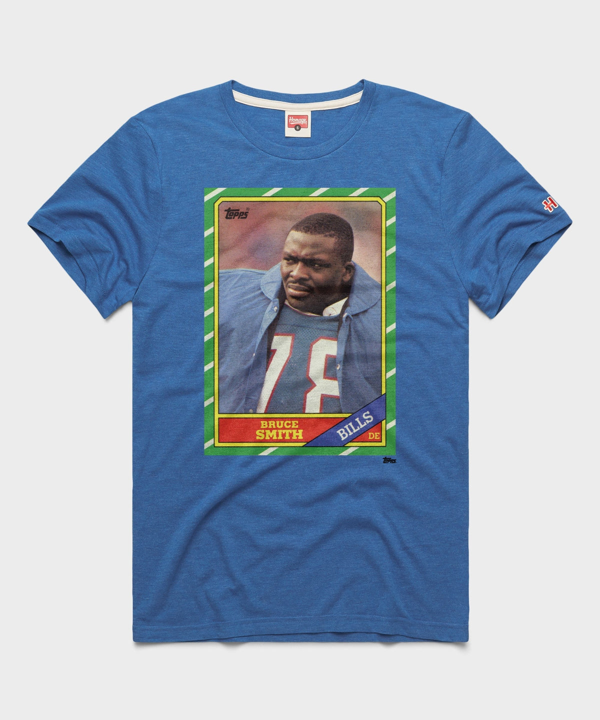 1986 Topps Football Bruce Smith Bills Unisex
