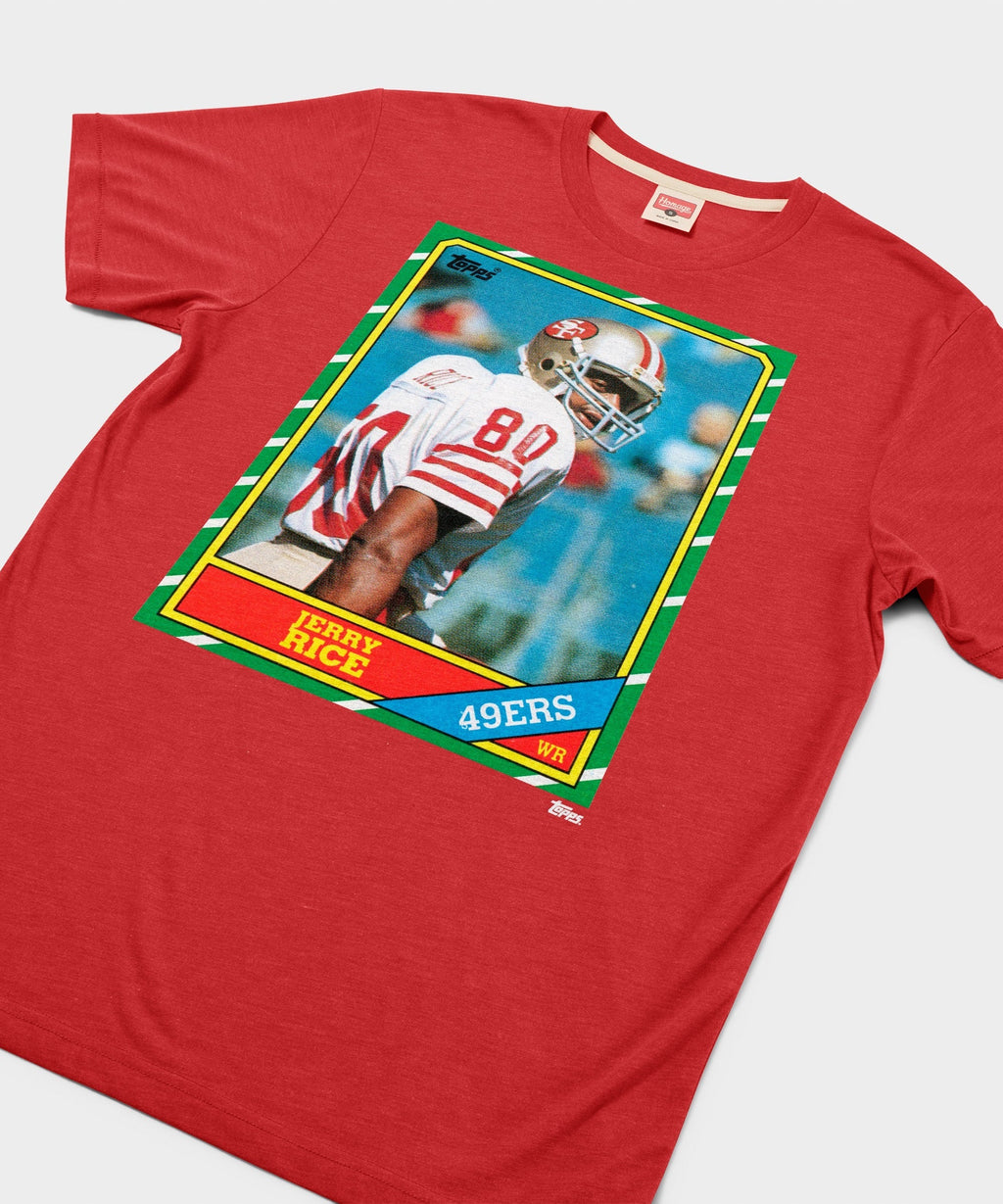 1986 Topps Football Jerry Rice 49ers Unisex