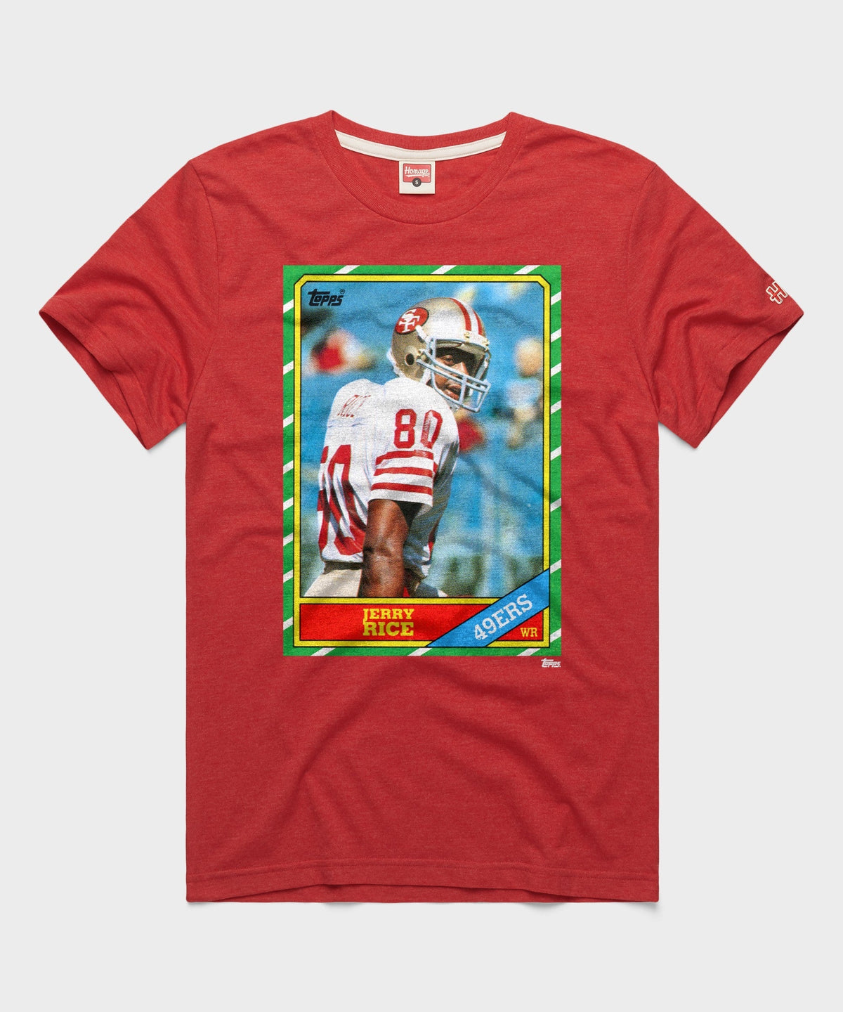 1986 Topps Football Jerry Rice 49ers Unisex