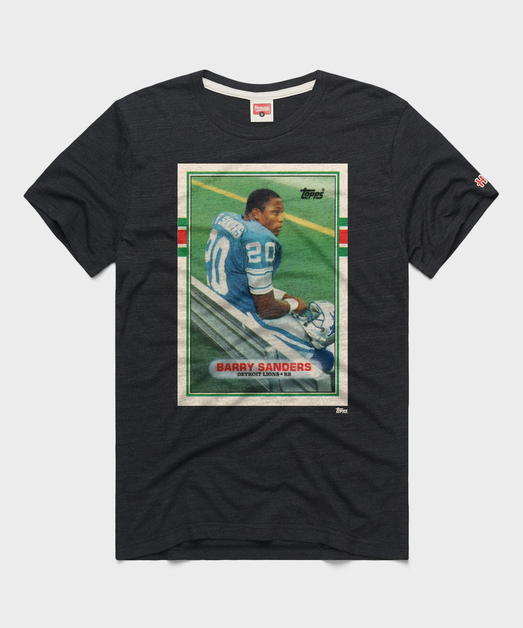 1989 Topps Football Barry Sanders Lions Unisex
