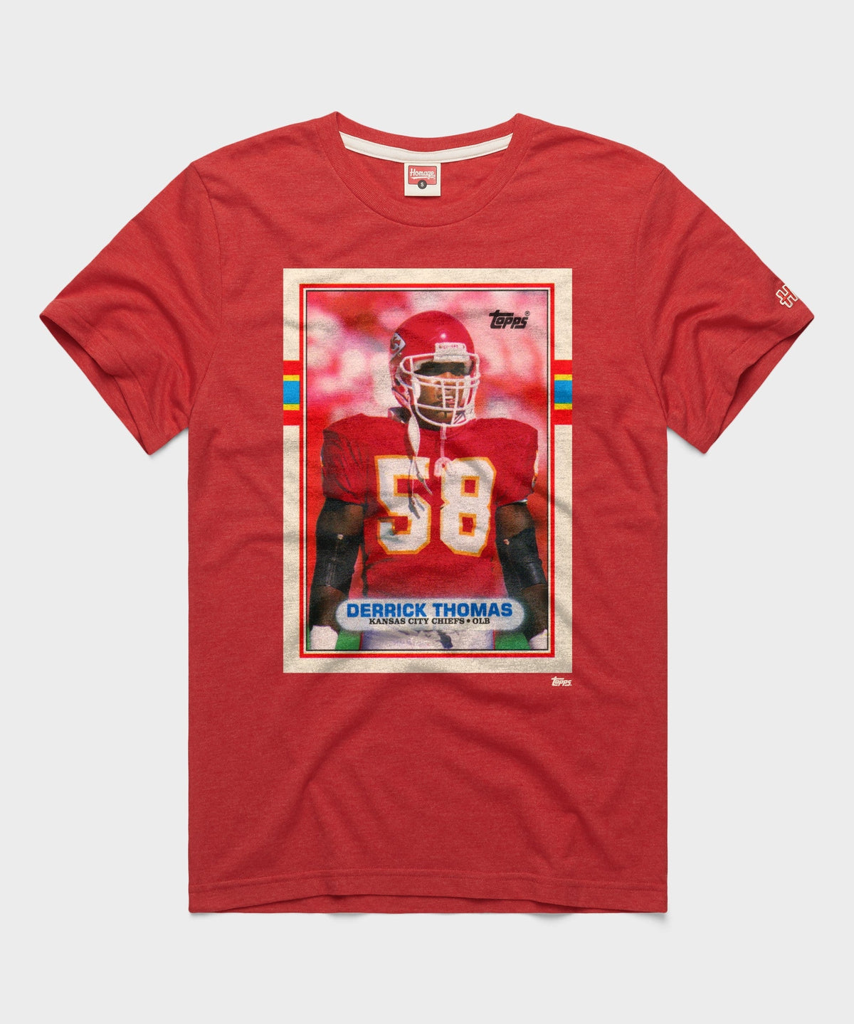 1989 Topps Football Derrick Thomas Chiefs Unisex