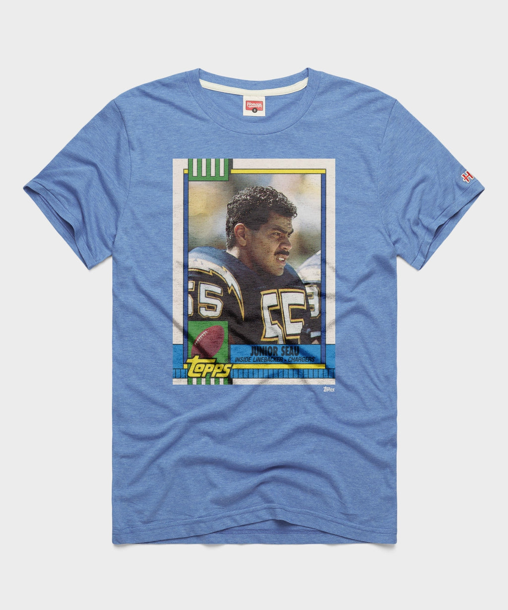 1990 Topps Football Junior Seau Chargers Unisex