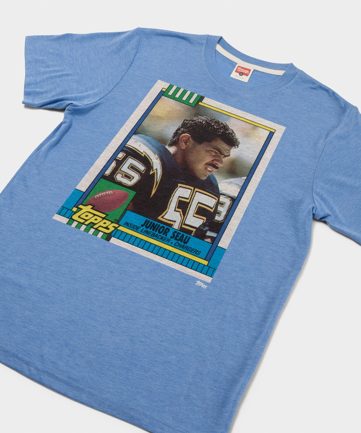 1990 Topps Football Junior Seau Chargers Unisex