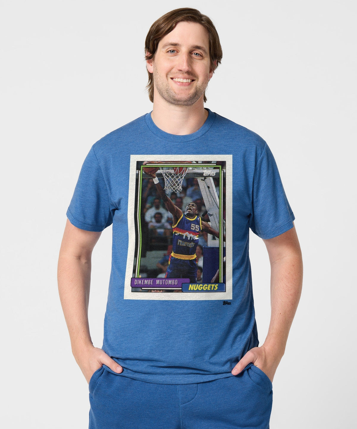 1992 Topps Basketball Dikembe Mutombo Nuggets Unisex