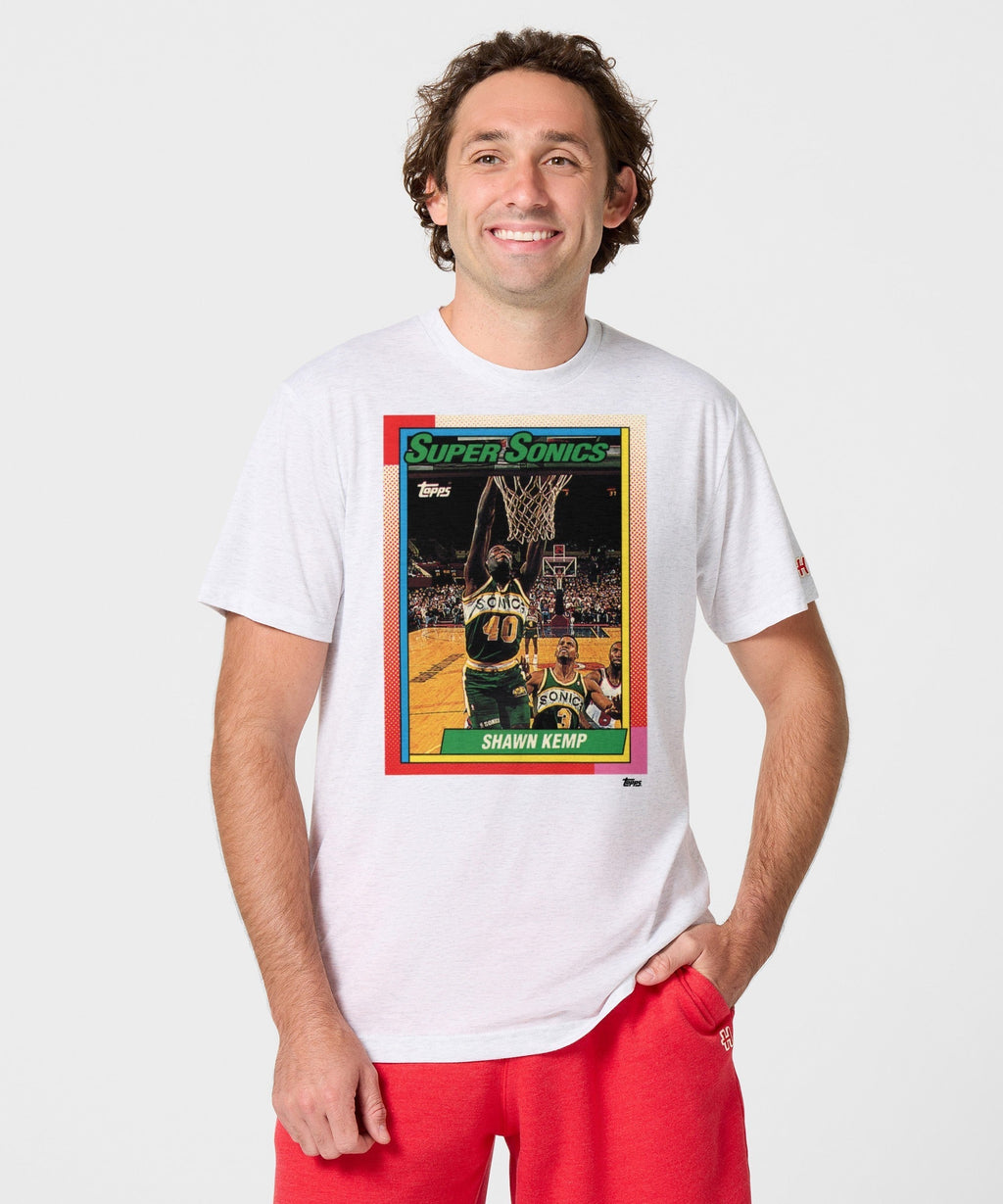 1992 Topps Basketball Shawn Kemp SuperSonics Unisex