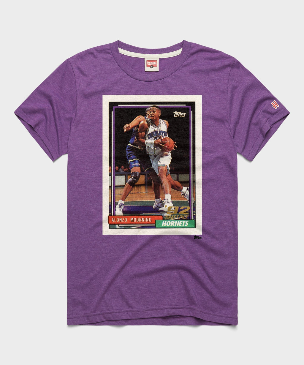 1992 Topps Basketball Alonzo Mourning Hornets Unisex