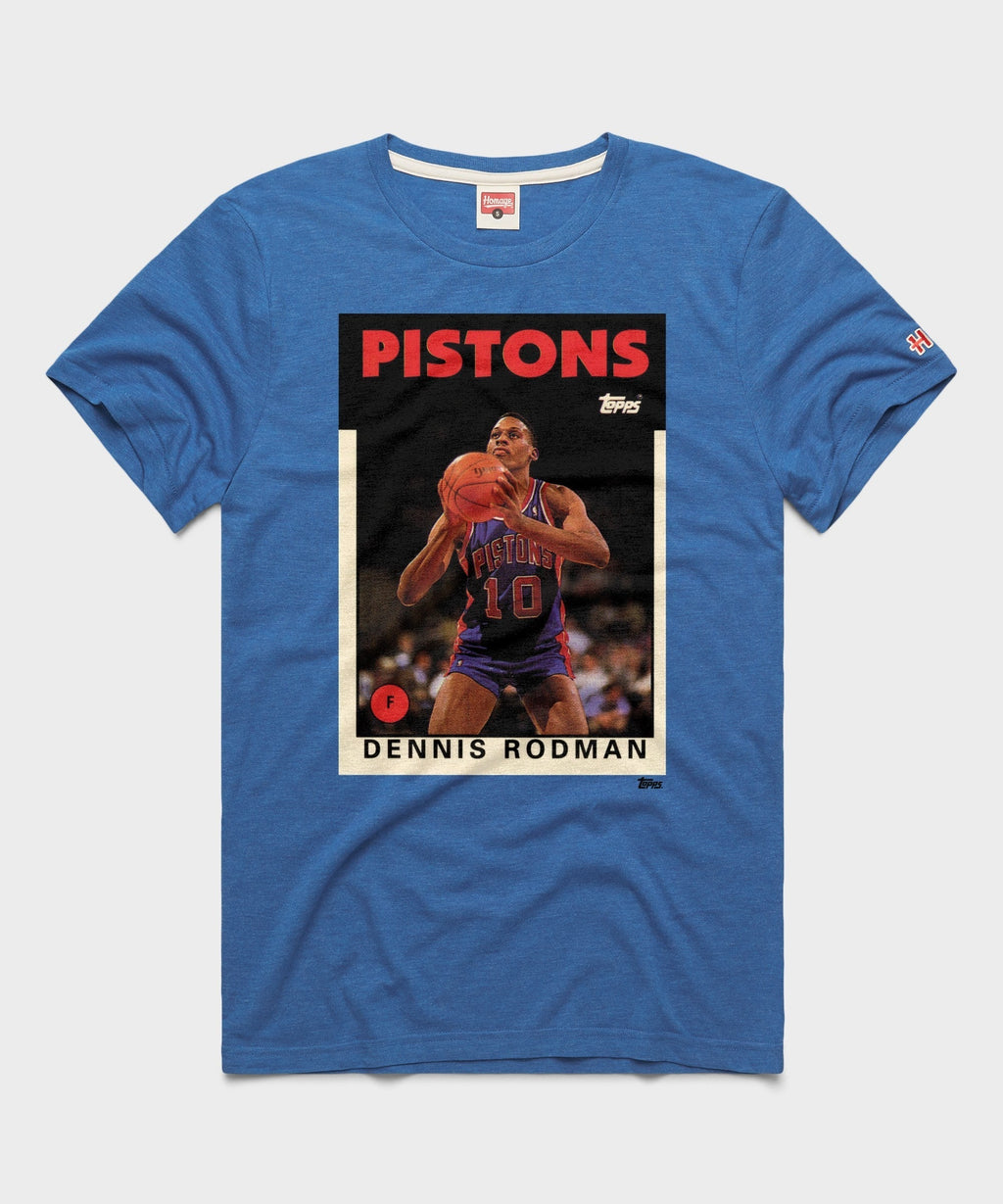 1992 Topps Basketball Dennis Rodman Pistons Unisex