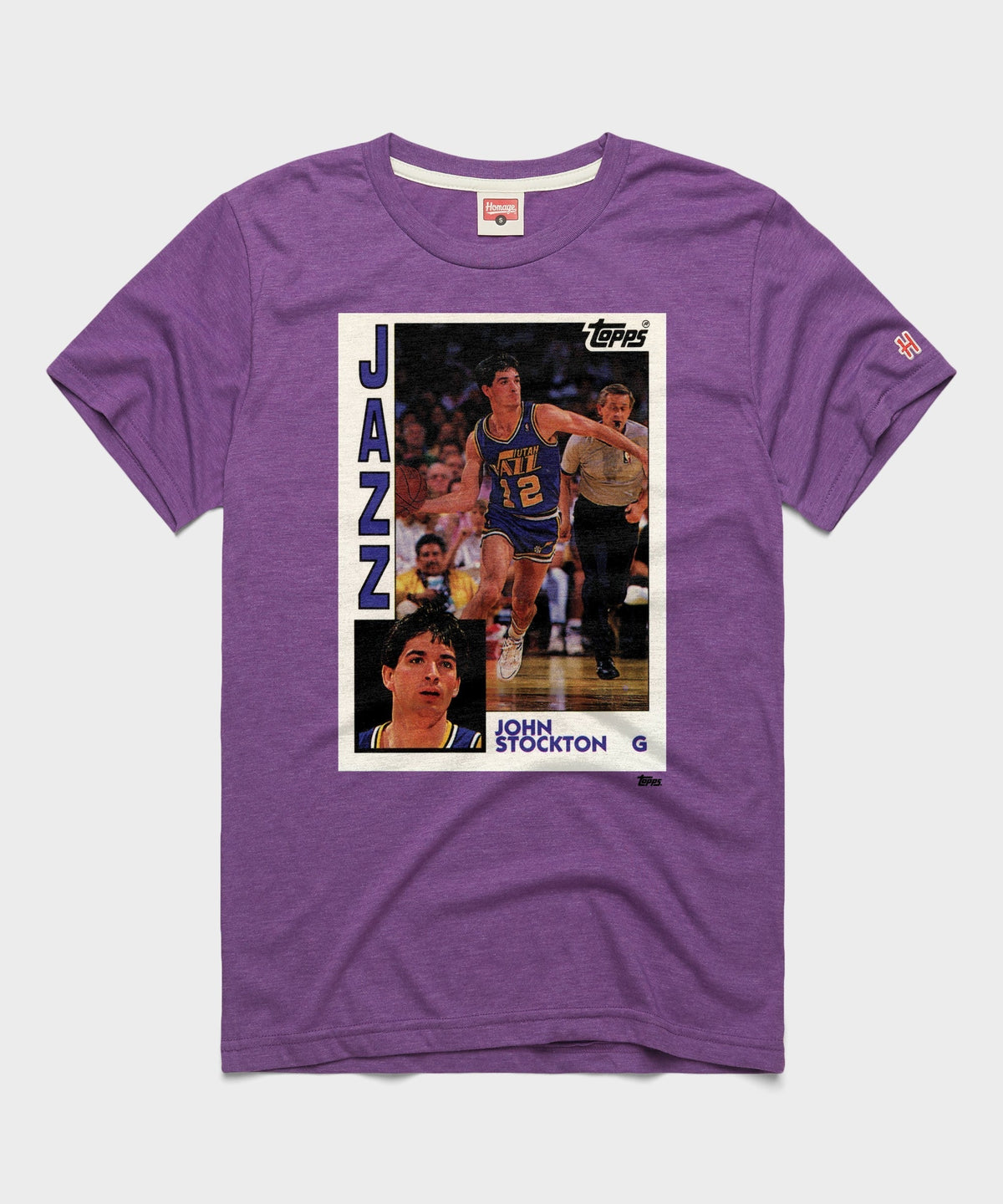 1992 Topps Basketball John Stockton Jazz Unisex