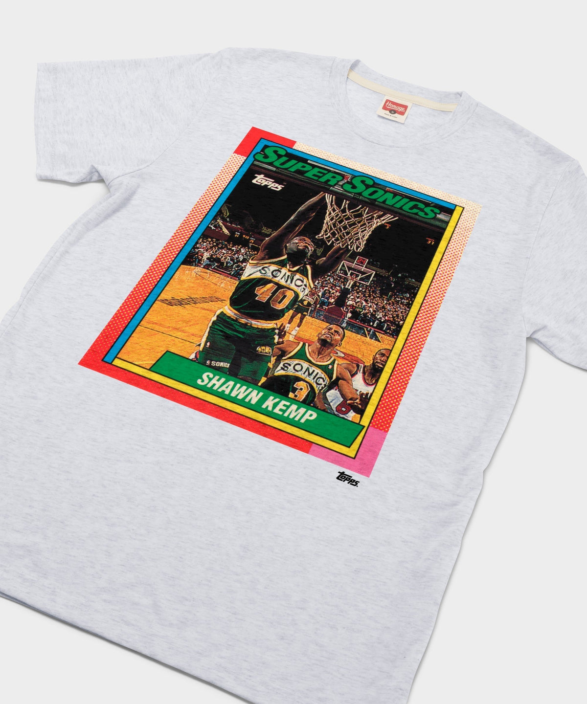 1992 Topps Basketball Shawn Kemp SuperSonics Unisex