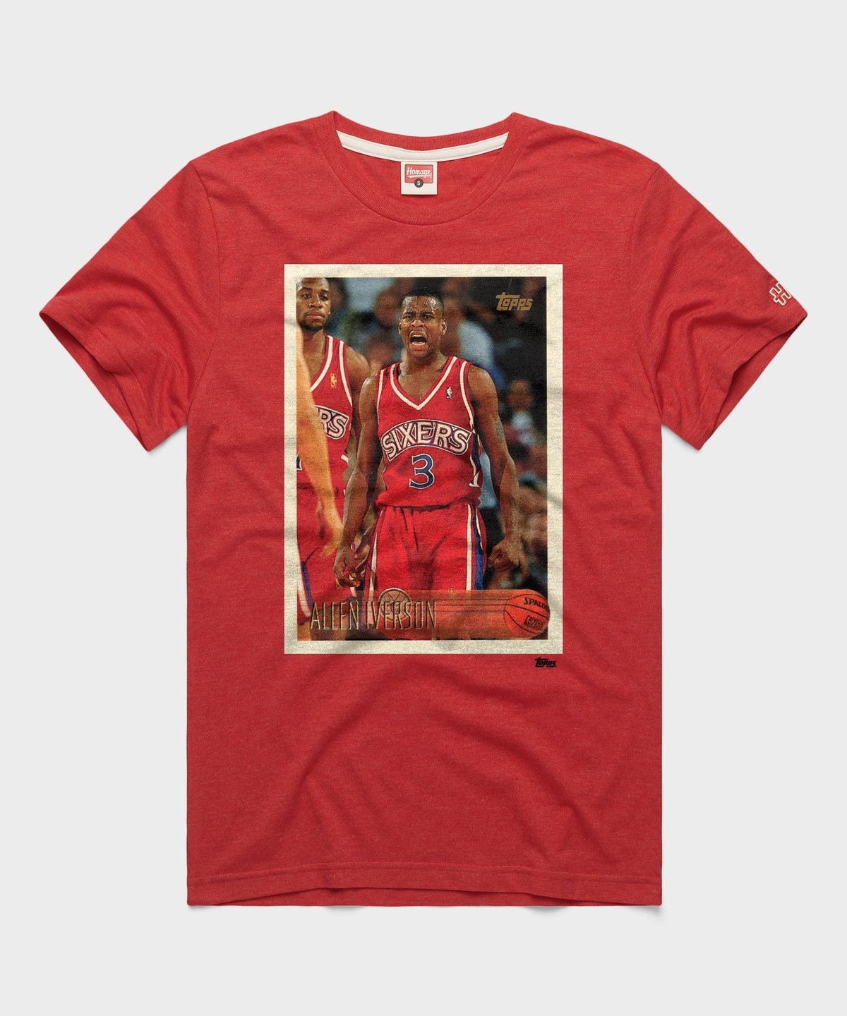 1996 Topps Basketball Allen Iverson 76ers Unisex