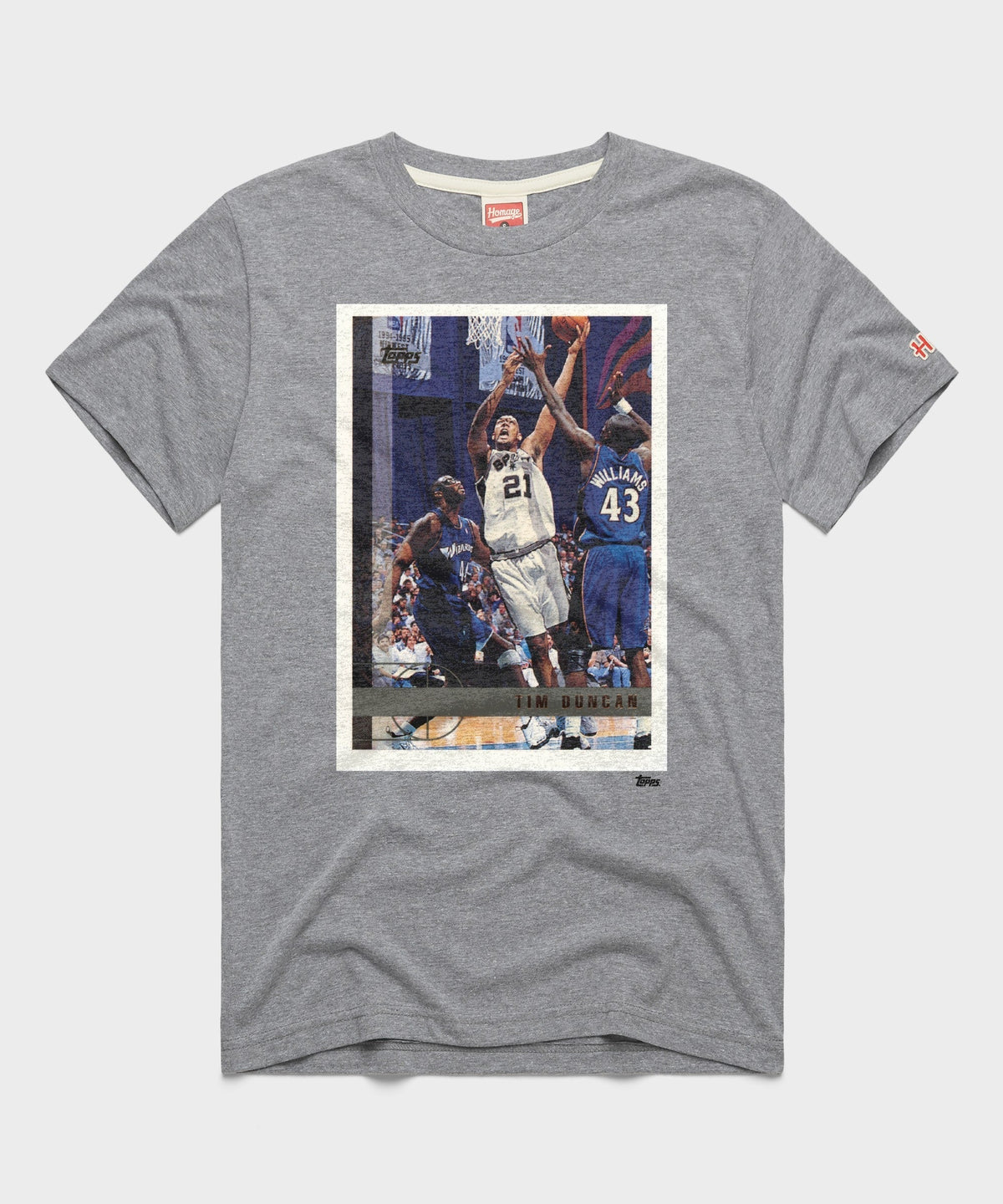 1997 Topps Basketball Tim Duncan Spurs Unisex