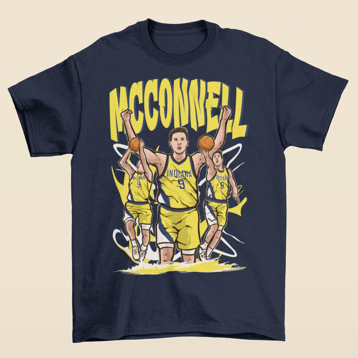 Tj Mcconnell Cartoon Indiana Basketball Unisex