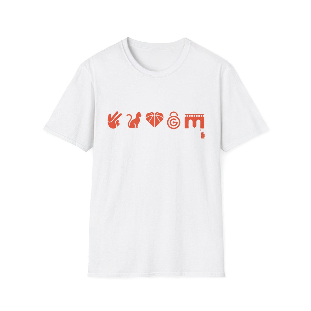 Knicks Starting Five Emojis Team Tee Black Blue Gray White York Brunson Og Kat Hart