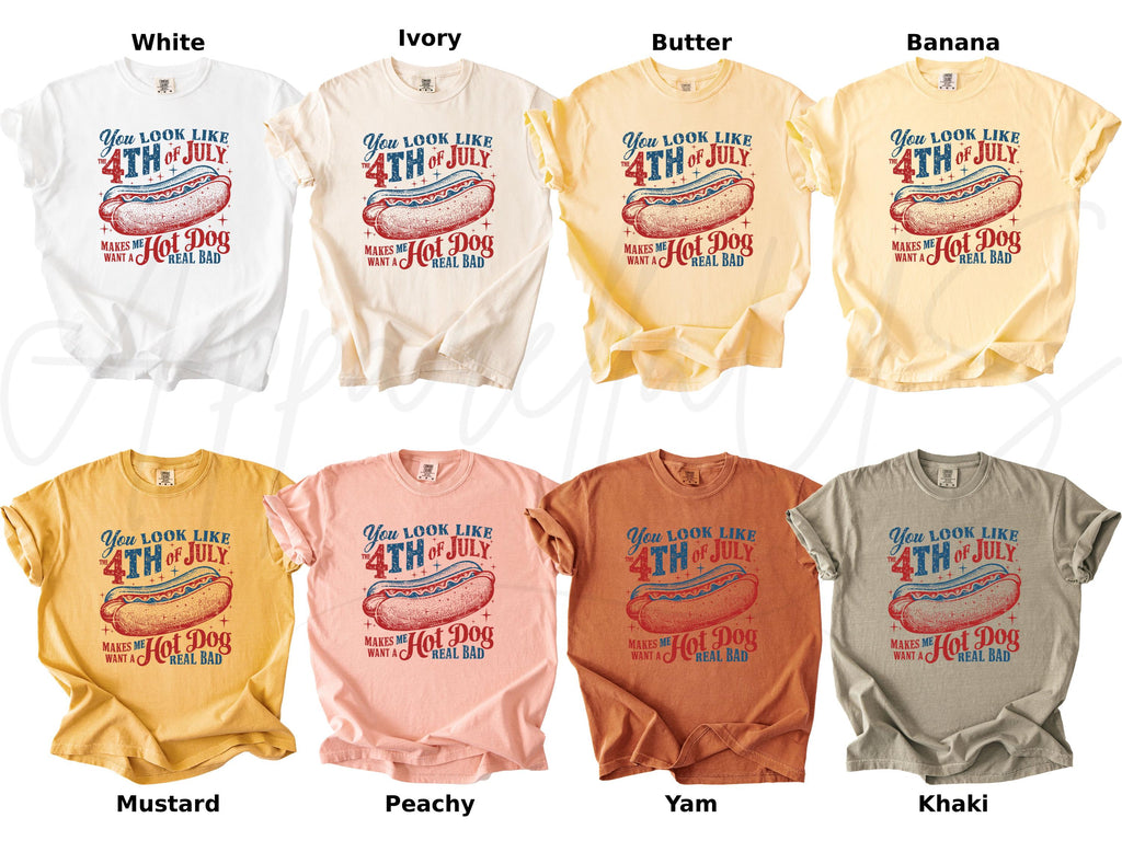 Comfort Colors Like 4th July Dog Tee July 4th Fourth July Dog Lover Patriotic