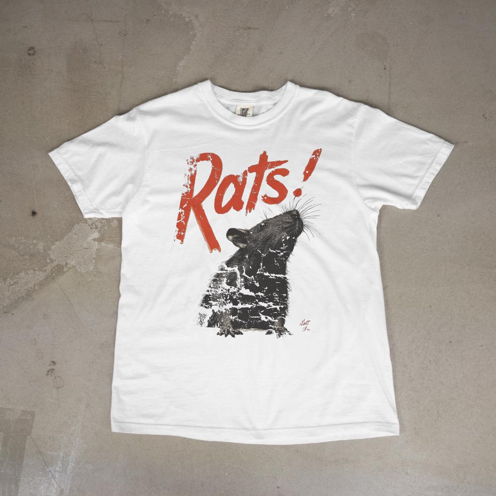 Vintage Rats Grunge Retro Distressed Unisex