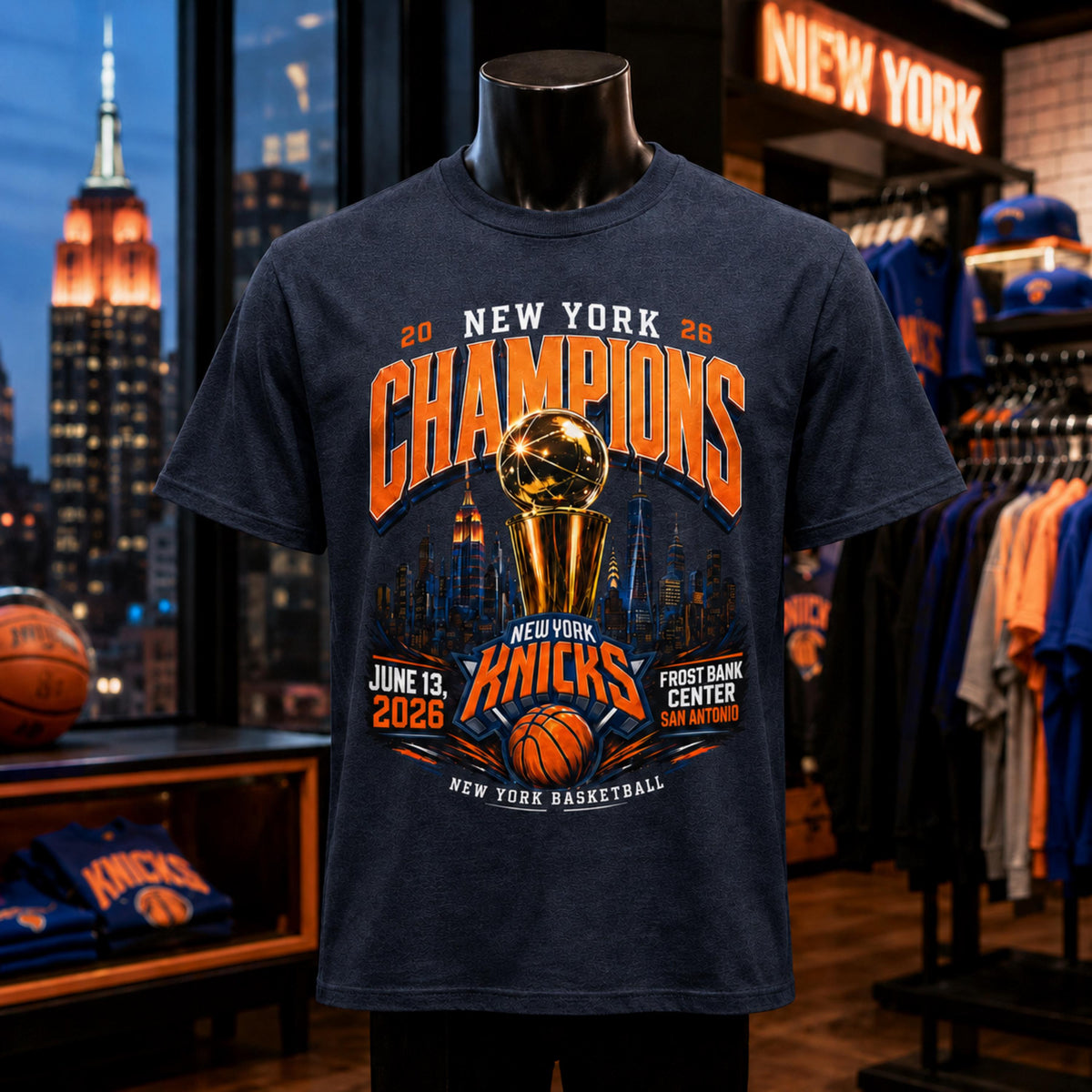 York Basketball Champions 2026 York Knicks Champions Unisex