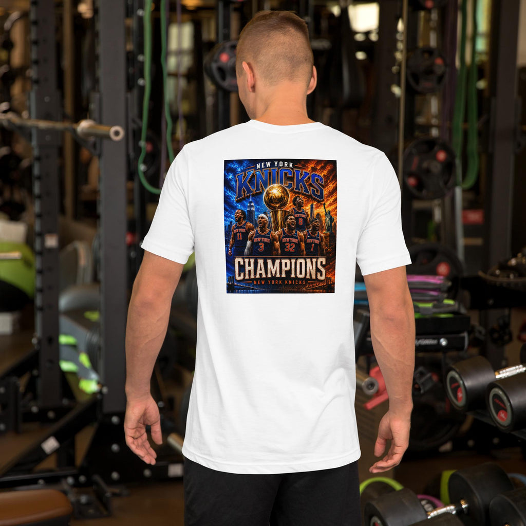 Vintage York Knicks Jalen Brunson Tee Knicks Playoff Madison Square Garden Tee Retro Nyc Basketball Fan Champions
