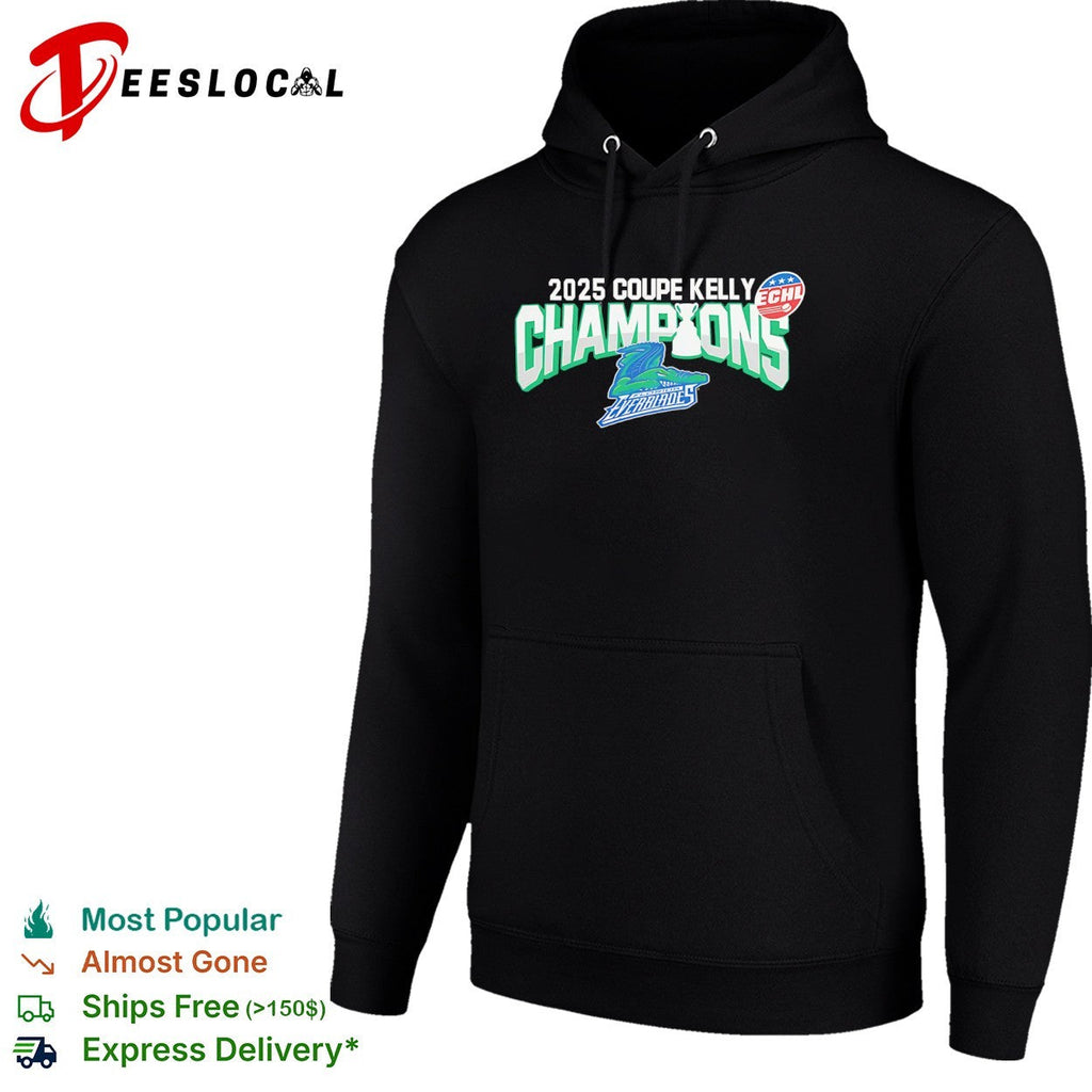 2025 Coupe Kelly Champions Florida Everblades ECHL Hockey Playoffs Winner shirt Unisex