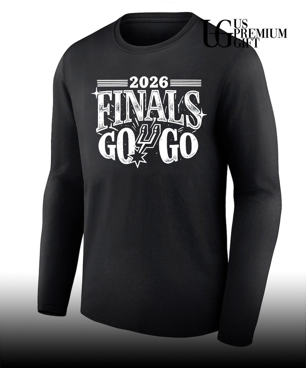 2026 Finals Go Go San Antonio Spurs NBA shirt Unisex