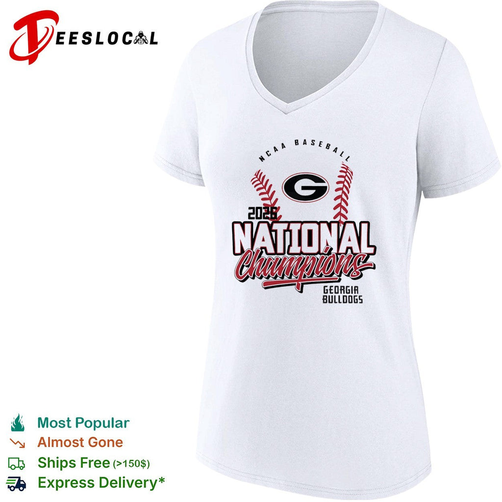 2026 Georgia Bulldogs NCAA Baseball National Champions Georgia Bulldogs shirt Unisex