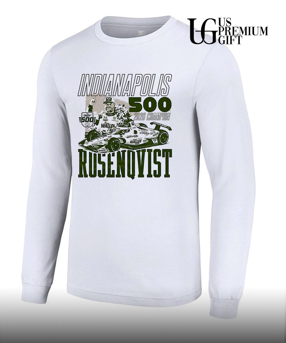 2026 Indianapolis 500 Winner Felix Rosenqvist graphic shirt Unisex